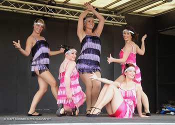Debonnaire Dancers On Stage (thumbnail)