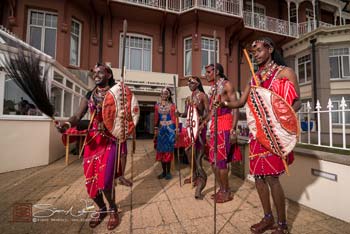 Maasai Warriors Dance at the Sackville (thumbnail)