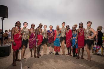 Maasai Warriors with the Debonnaire Entertainment Dancers (thumbnail)